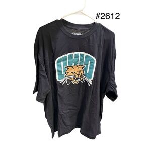 Ohio‎ Bobcats Men's 3XL T-shirt - NCAA - NWOT - Black